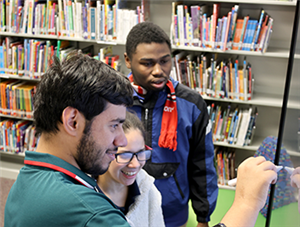 Buice Center students working together